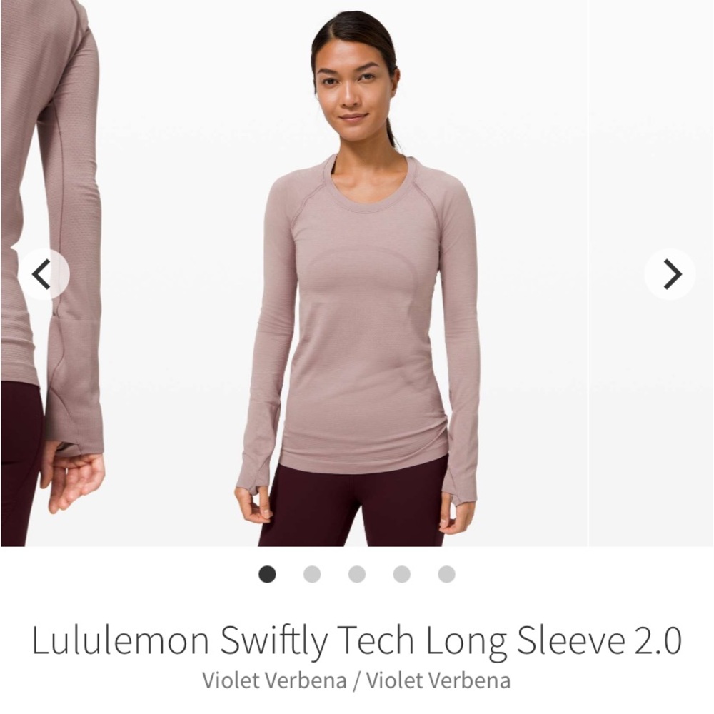 lululemon athletica Women's Crew Neck Sweater - Violet Verbena